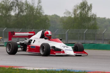 Foto auf Leinwand alte weiße Formel © Jaroslav Uher