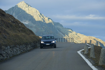 Am Furkapass Schweiz