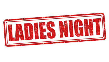 Ladies night stamp