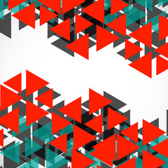 Abstract geometric background with triangles. Modern style. Vector illustration. Eps 10