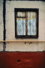 Obraz premium Window with grate