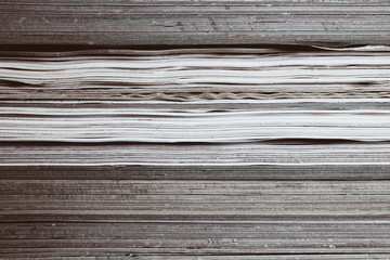 Fototapeta premium Texture of magazine pages