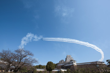 快晴の姫路城