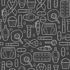 Seamless diabetic background