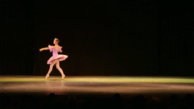 classical ballet - dancing ballerina
