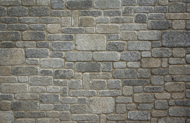 gray brick wall rock random patern