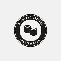 Sweet Sushi Label