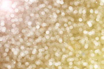 Gold glitter sparkle defocused rays lights bokeh