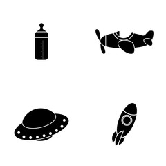 Toys Silhouette illustrations