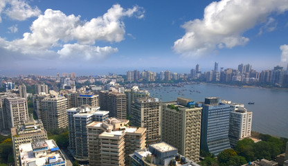 India Mumbai financial capital  Skyline 