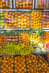 Fresh fruits on sale in fruits market