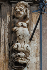 Detail of baroque balcony