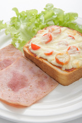 Crostinis with prosciutto crudo