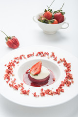 Strawberry cake