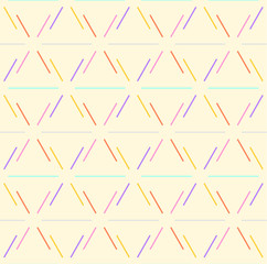 Geometric seamless pattern background with line.