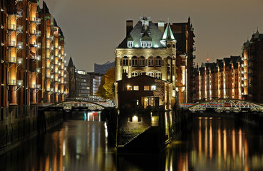 Obraz premium Wasserschlösschen Hamburg