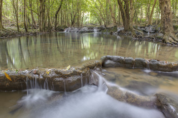 Si Khit waterfall National Park Nakhon Si Thammarat, Thailand.