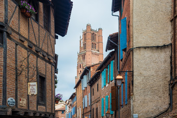 Plancat Street in Albi, France