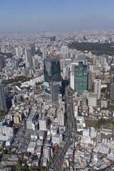 Fototapeta premium 首都高速谷町JCT／Aerial Photo