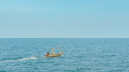 Local fishing boats