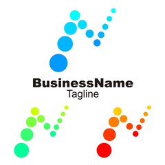 dot logo icon vector