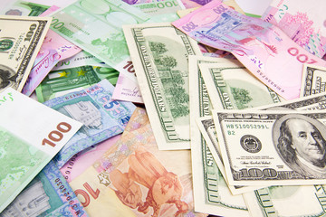 Background with money