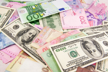 Background with money