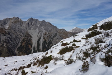 Bergpanorama bei Stuben - Vorarlberg - Österreich