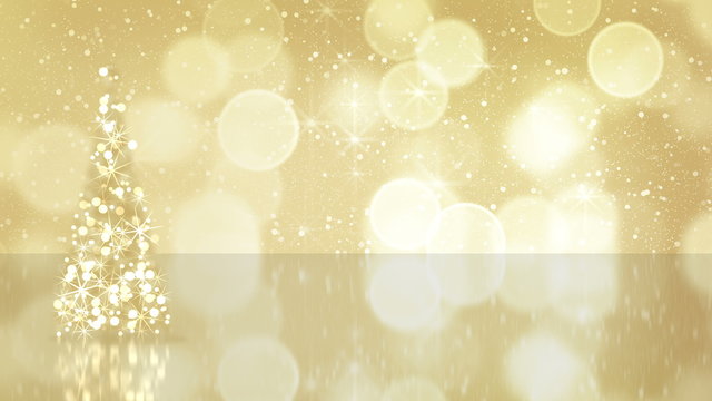 Winter christmas background loopable