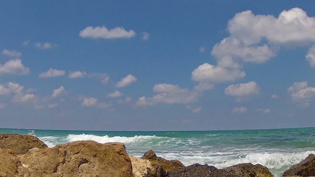 Beaches of Haifa3/Mediterranean Sea, Israel