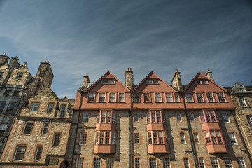 A view of buildings on Edinburgh's Royal Mile
