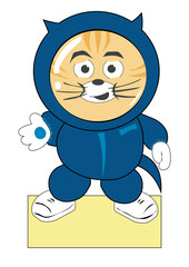 Кот в скафандре