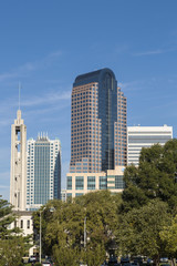 Charlotte skyline, NC, USA