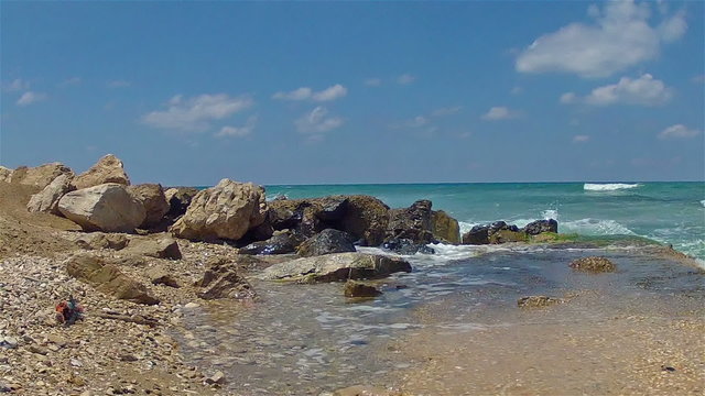 Beaches of Haifa4/Mediterranean Sea, Israel