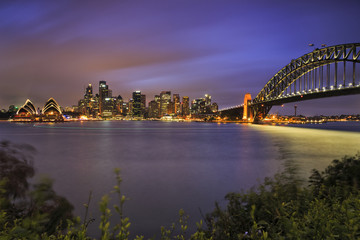 Naklejka premium Sydney Milsons Green City Set