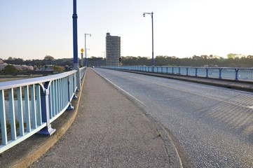 Fototapeta premium かながわの橋100選 高田橋