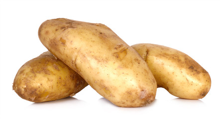potato isolated on white background