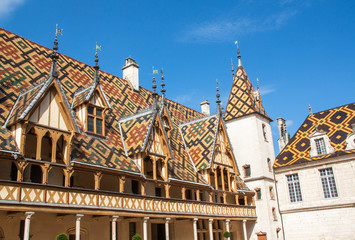 Les Hospices de Beaune, Côtes d'or, Bourgogne, France