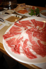 Shabu shabu,Asian cuisine ..