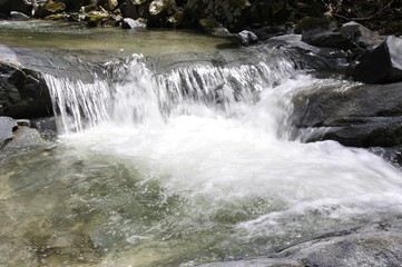 室久保川の的様の滝
