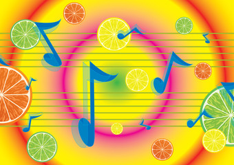 Juicy melody background