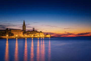 Fototapeta premium Porec & Sunset