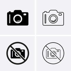 Photo or Camera Icons