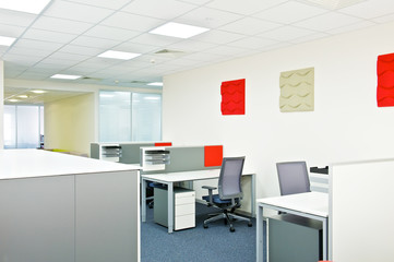 New ideas of modern office interior.