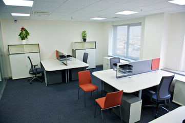 New ideas of modern office interior.