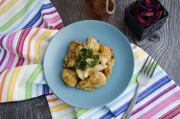 Spicy cauliflower