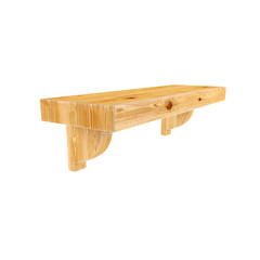 wooden shelf