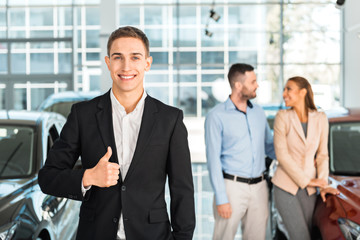 Creative concept for car rental