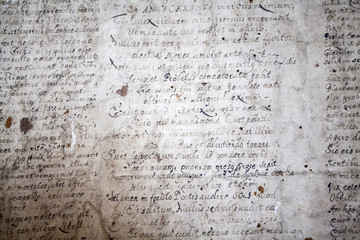German handwriting on grungy old document