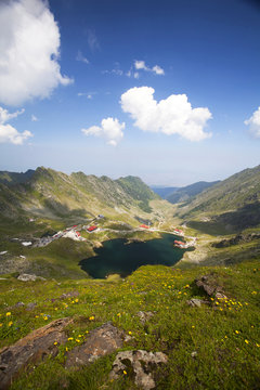 Balea Lake, Fagaras Mountains, Romania